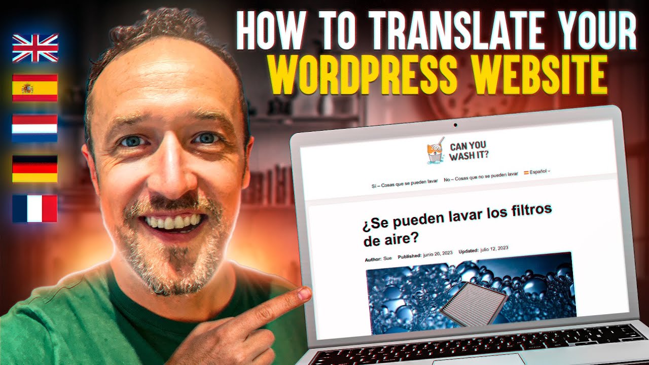 How to Translate your WordPress Website
