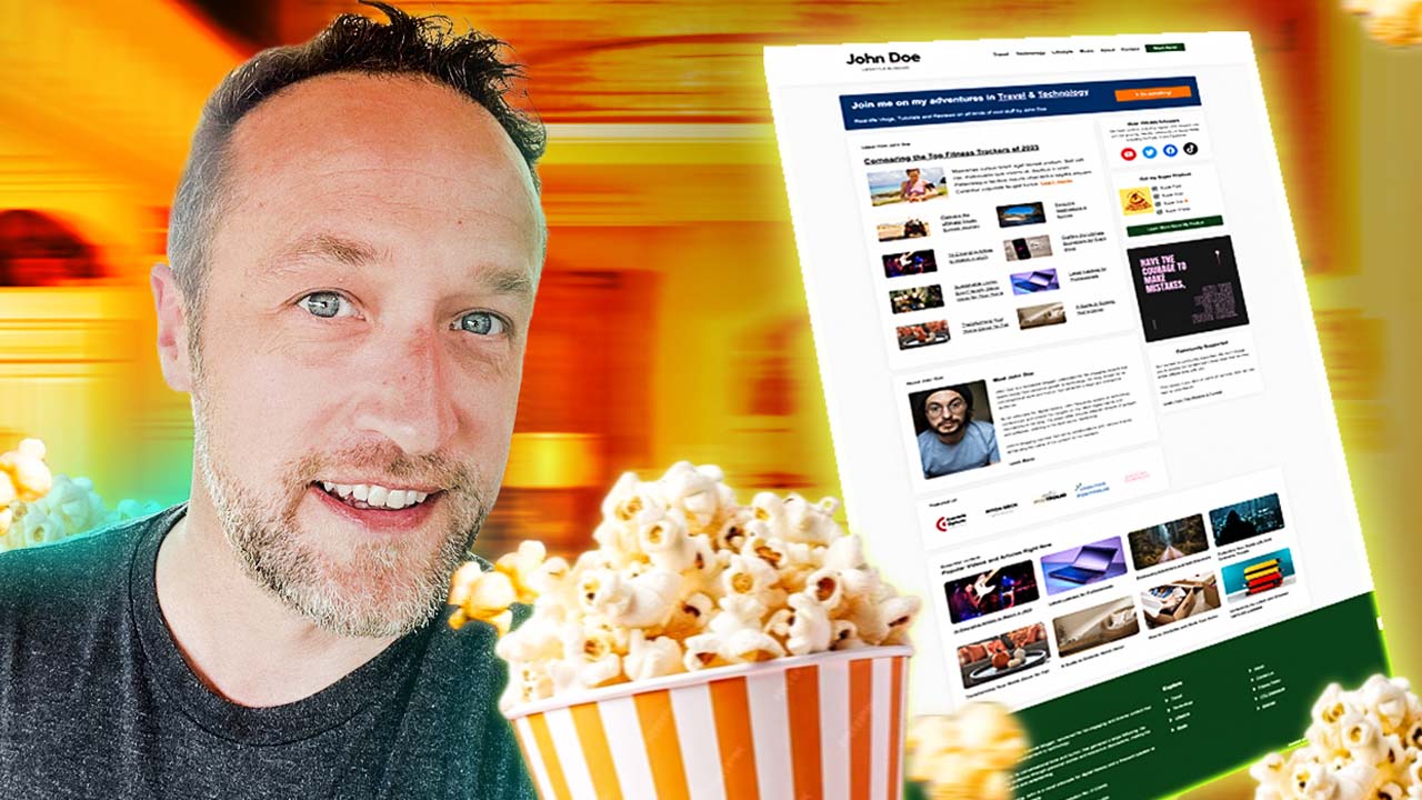 How to Make a Blog with WordPress and Popcorn Theme